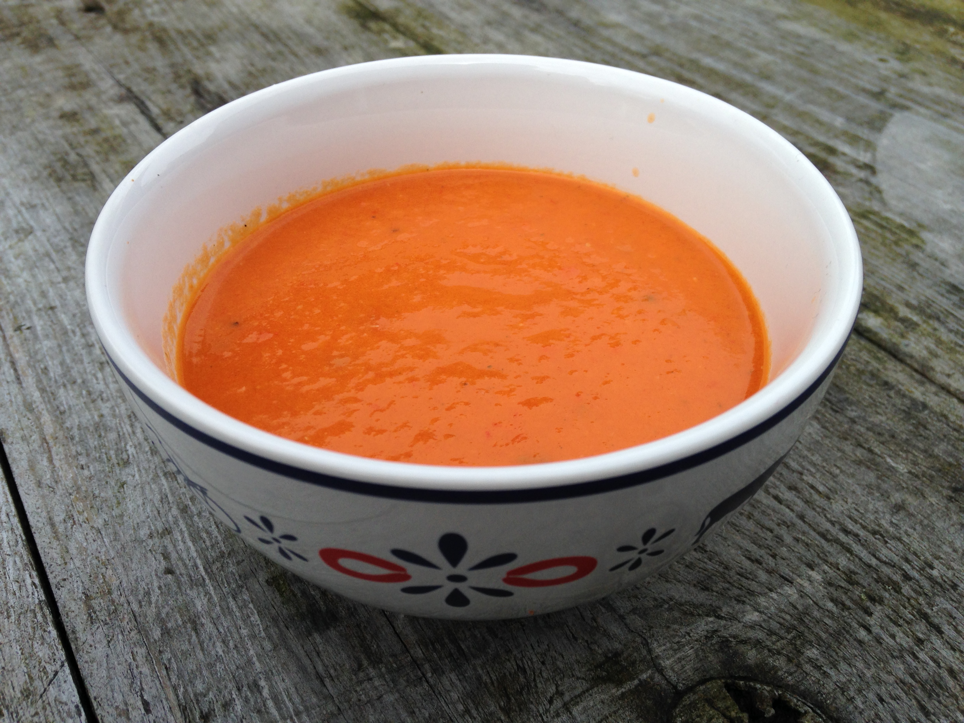 Paprika-tomatensoep